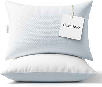 Calvin Klein Cooling Reversible Down Alternative Bed Pillows