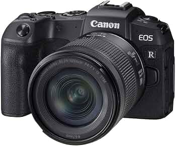 Canon EOS RP Mirrorless Camera RF24-105mm Lens F4-7.1 is STM Lens Kit