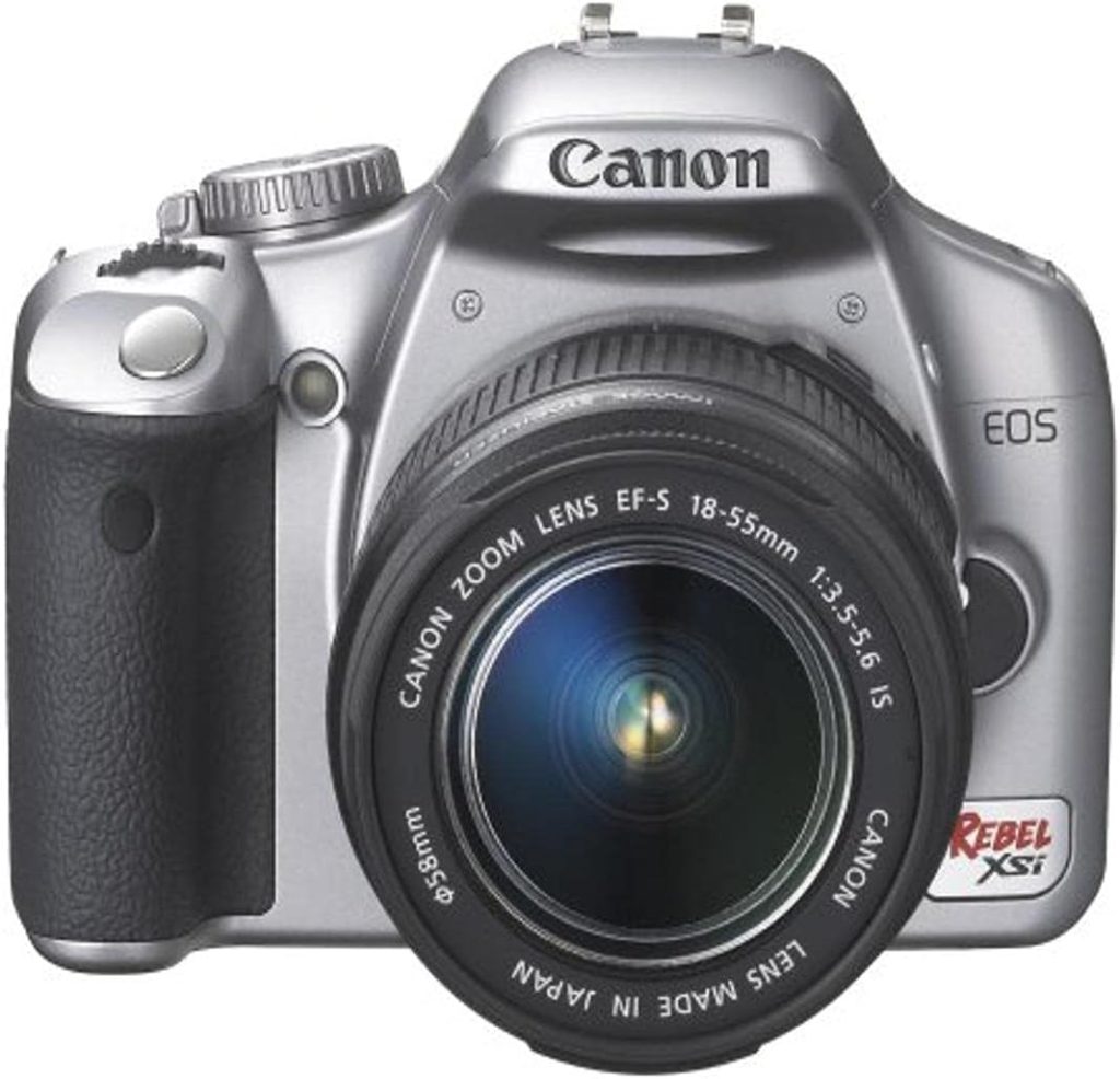 Canon Rebel XSi DSLR Camera with EF-S 18-55mm f/3.5-5.6 IS Lens (OLD MODEL)