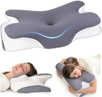 Cervical Neck Pillow for Pain Relief – Ergonomic Pillow for Sleeping