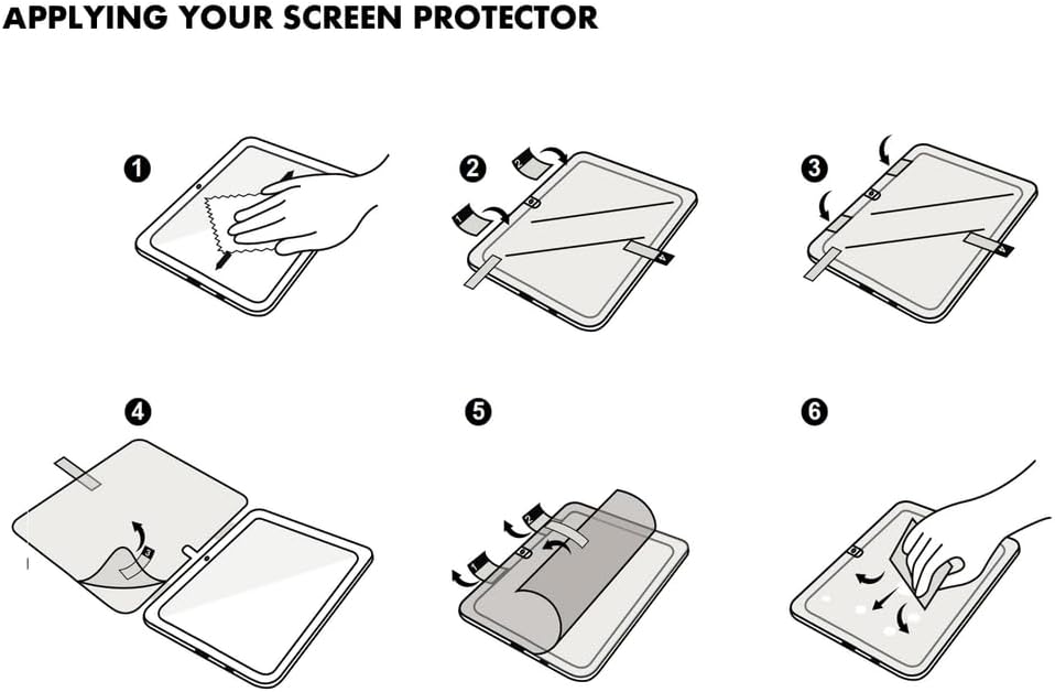 Clear Screen Protector (2 Pack), for Amazon Fire HD 8 tablet (2022 & 2024 releases)