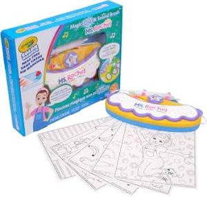 Crayola Ms Rachel Color Wonder Magic Light Brush Toddler Mess Free Coloring