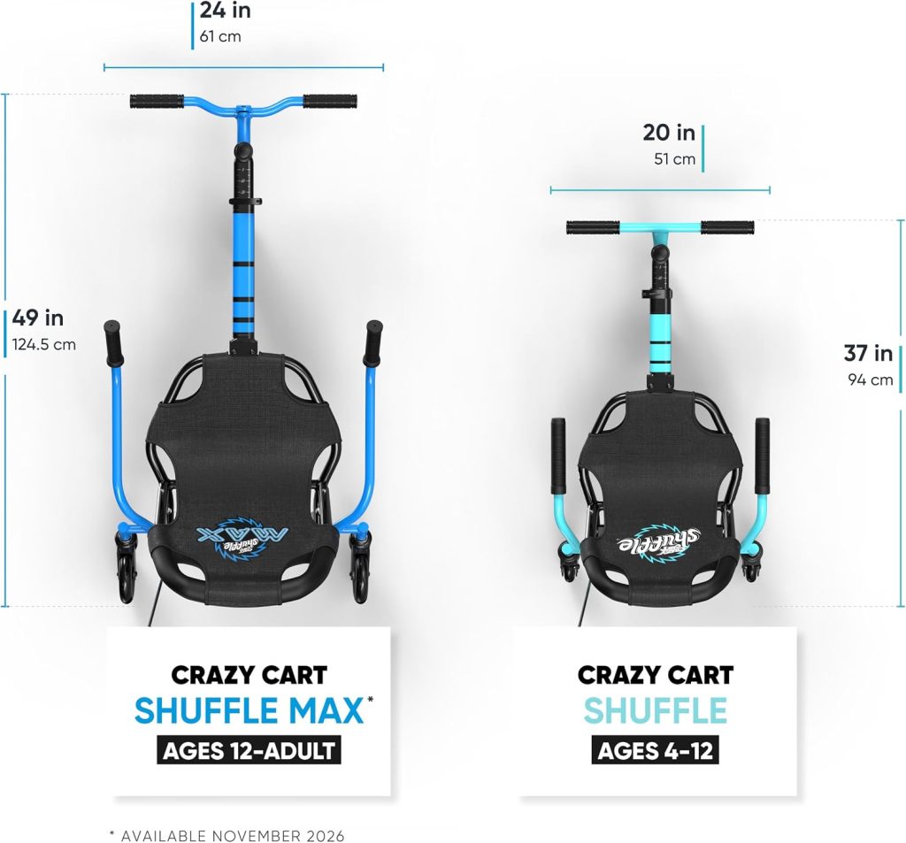 Crazy Cart Shuffle | Kid-Powered Drifting Go Kart