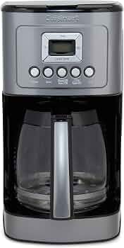 Cuisinart Coffee Maker, 14-Cup Glass Carafe, Fully Automatic for Brew Strength Control & 1-4 Cup Setting, Stainless Steel, DCC-3200GMP1, Gunmetal