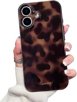 Cute Phone Case for iPhone 16 Case Cheetah Leopard Print