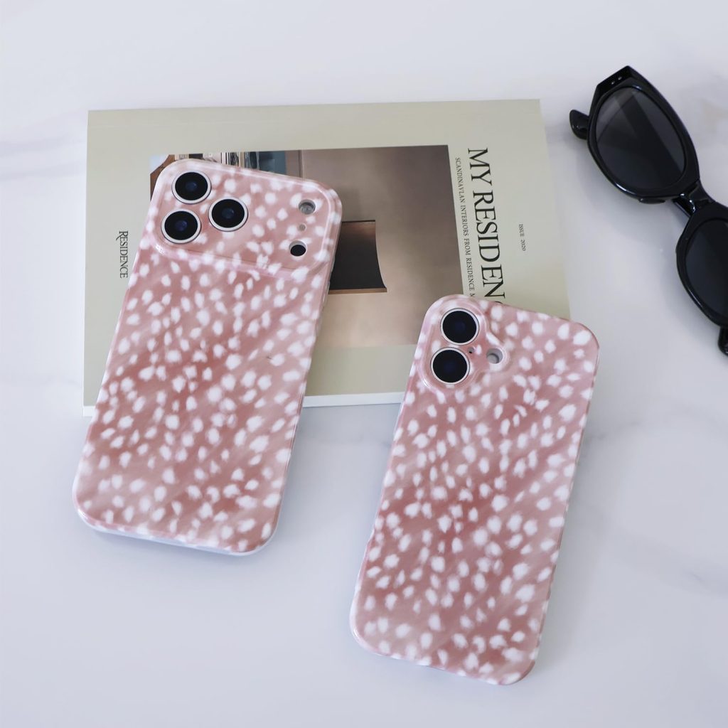 Cute Phone Case for iPhone 16 Case Fawn Deer Print