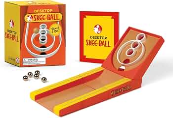 Desktop Skee-Ball: Give it a roll! (RP Minis)