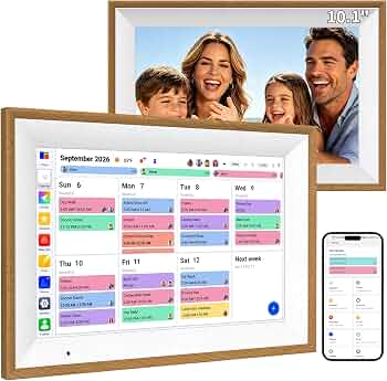 Digital Calendar 10.1″ Smart Family Planner Electronic Touch Screen