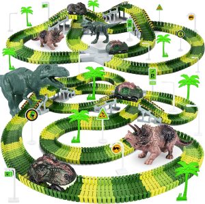 Dinosaur Toys, Create A Dinosaur World Road Race, Dinosaur Track Toys