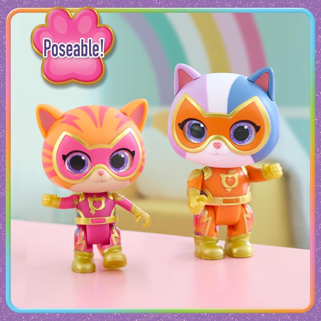 Disney Jr. SuperKitties Kittydale Figure Set with Accessories