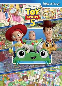 Disney Pixar Toy Story 5 – Look and Find Activity Book – Woody, Buzz Lightyear, Jessi, and More! – PI Kids