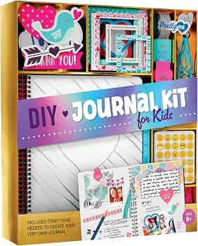 DIY Journal Kit for Girls – Gift for 8-14 Year Old Girl – Crafts for Teen