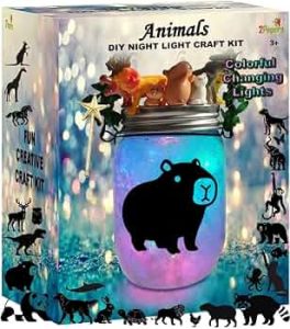 DIY STEM Toys Animals Lantern Night Light Arts and Crafts for Kids Ages 3+