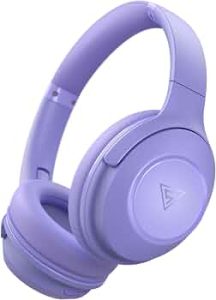 DOQAUS Bluetooth Headphones Over Ear, 70H Playtime,3 EQ Modes, with ENC Mic
