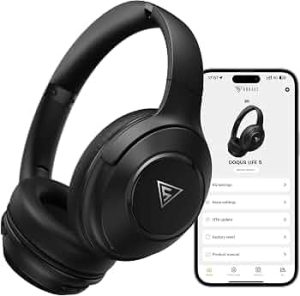 DOQAUS Bluetooth Headphones Over Ear, 9 EQ Modes & App Control