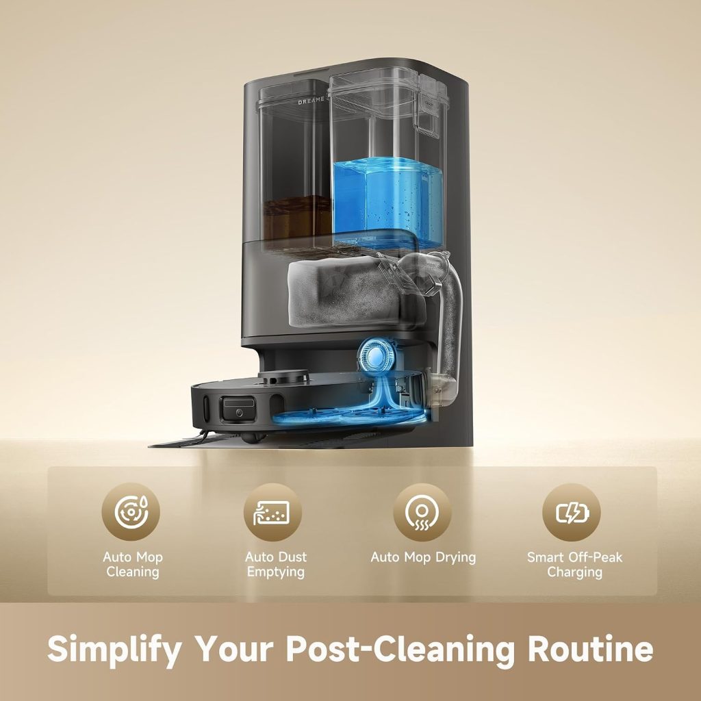 DREAME D30 Ultra CE Robot Vacuum and Mop, 25,000Pa Powerful Suction