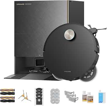 dreame X60 Max Ultra Complete Robot Vacuum and Mop, Dual Al Cameras