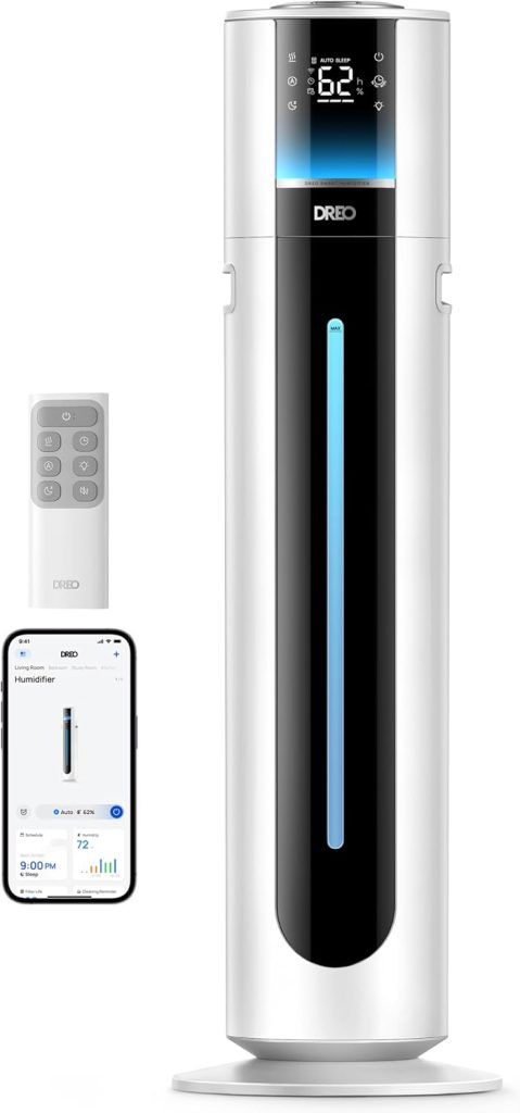 DREO 11L Smart Humidifier Large Room 700 ft², 100H Runtime, 21dB Quiet 747S