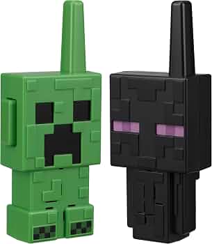 eKids Minecraft Walkie Talkies for Kids, Indoor and Outdoor Toys