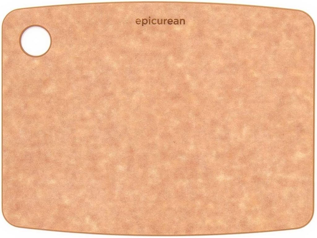 Epicurean Kitchen Series 8″ × 6″ Cutting Board, Non-toxic, Natural