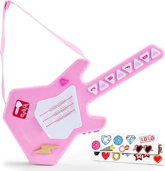 FAO Schwarz Stage Stars Interactive Toy Guitar for Kids with Whammy Bar