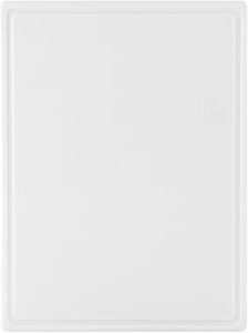 Farberware 15 x 20 Inch Extra Large Plastic Cutting Board, White