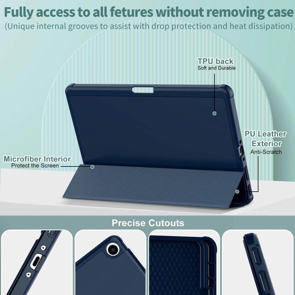 Fire Max 11 Tablet case (13th Gen, 2023) Navy Blue