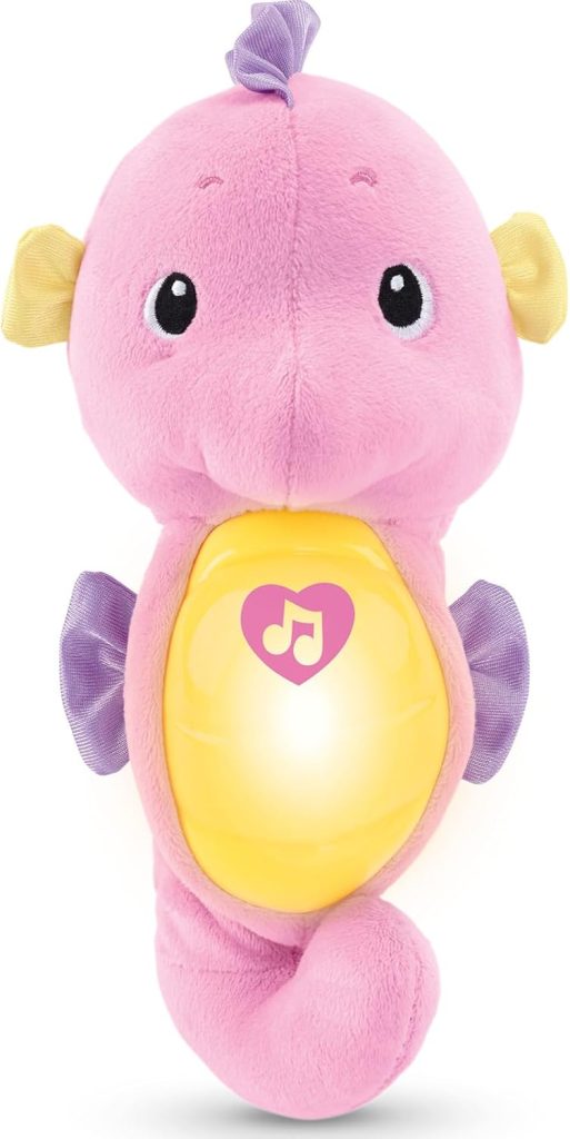 Fisher-Price Soothe & Glow Seahorse, Pink