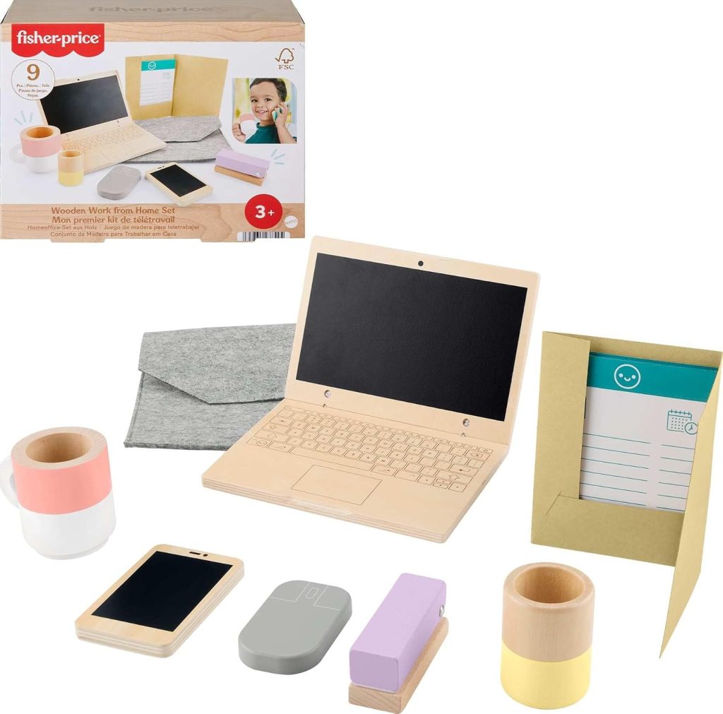 Fisher-Price Wood Work From Home Playset