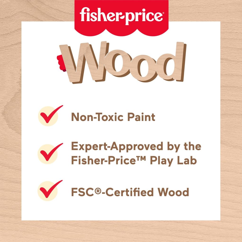 Fisher-Price Wood Work From Home Playset