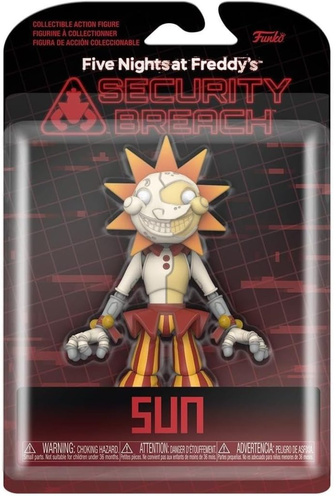 Funko Action Figure: Five Nights at Freddy’s (FNAF) Security Breach – Sun