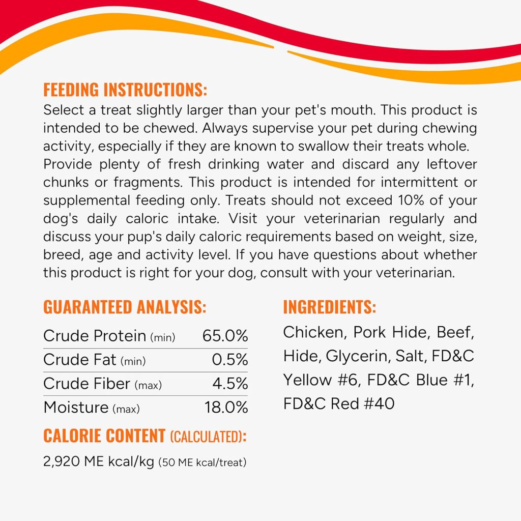 Good ‘n’ Fun Wings Long-Lasting Dog Treat Made With Real Protein, 12 oz