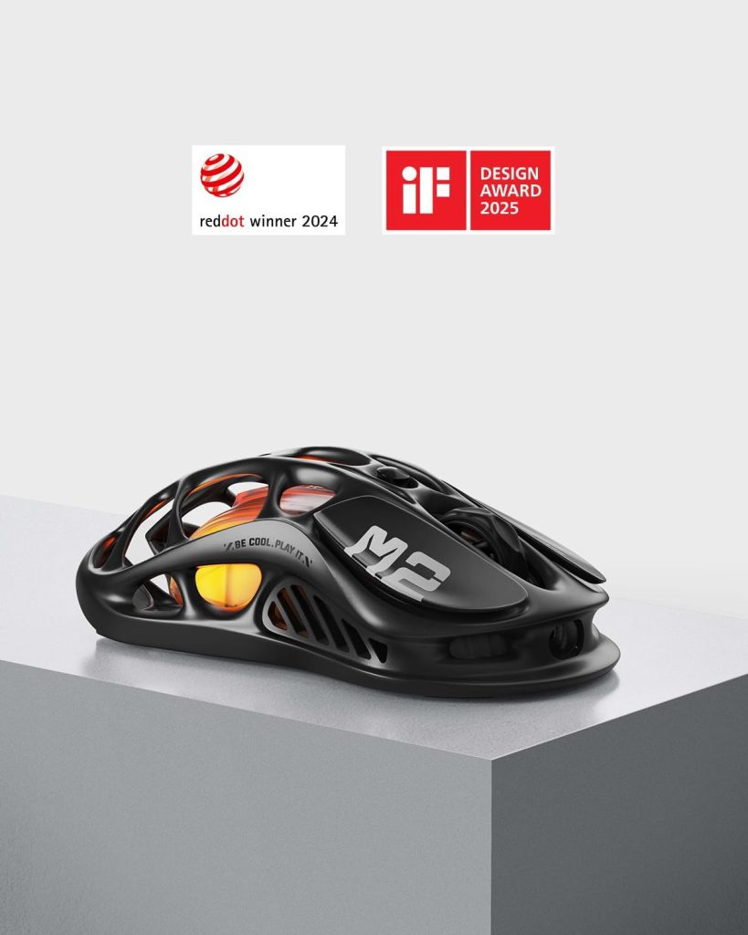 GravaStar Mercury M2 Wireless Gaming Mouse with 5 Dynamic Lightsync RGB