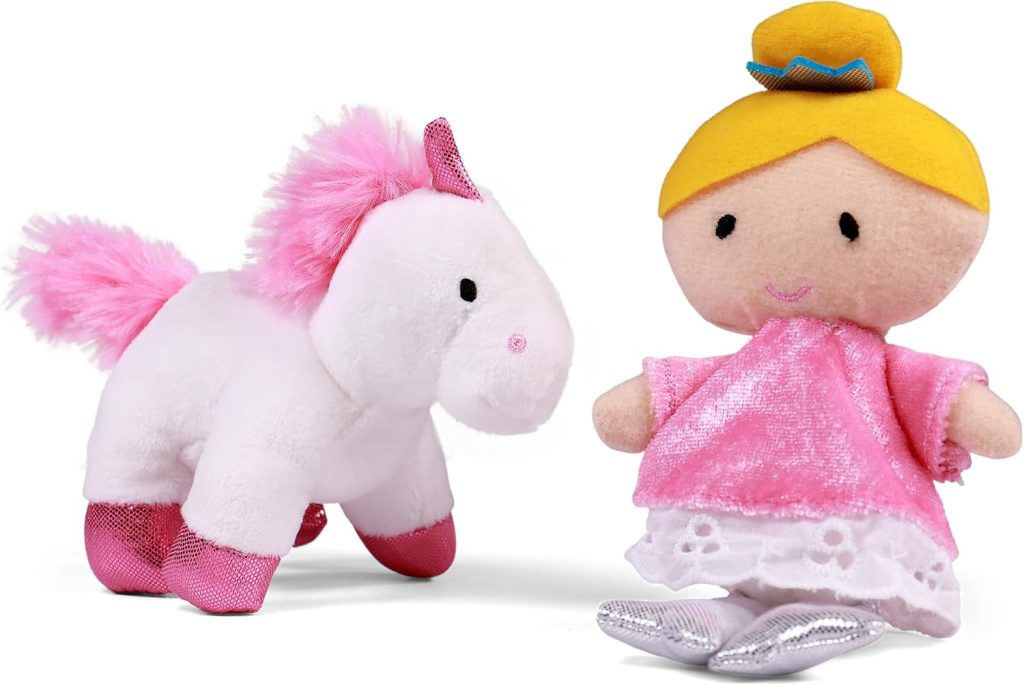 GUND Baby Princess Castle 5-Piece Sensory Plush Toy Playset for Babies