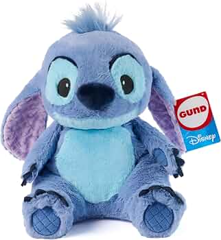 GUND Disney Official Oh So Snuggly Stitch 12.5-Inch Plush Toy, Ages 0+