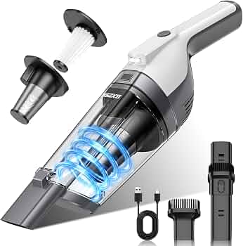 Gxzsk Handheld Vacuum Cordless, Hand Held Vacuum Cleaner, Hand Vacuum
