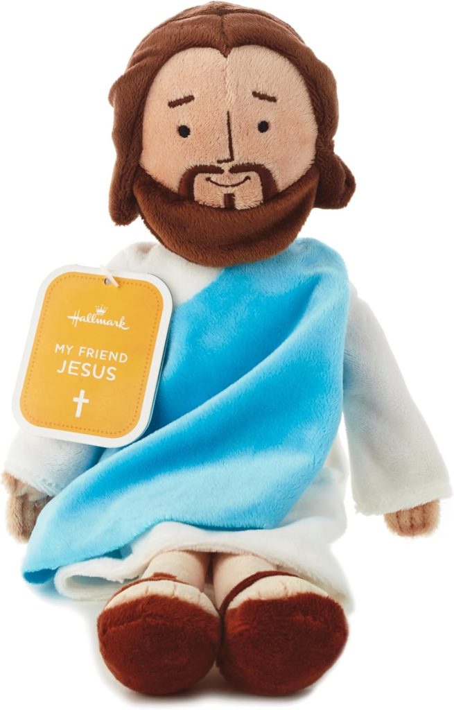 Hallmark My Friend Jesus Plush Plush (13″ Small Religious Doll for Kids)