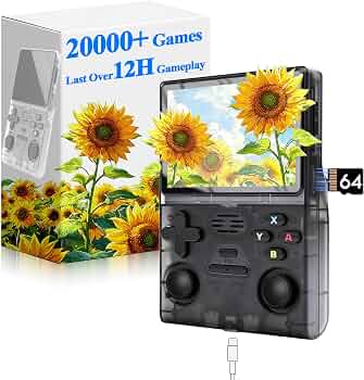 Handheld Retro Gaming Console 2026, Retro Snap Game Console with 14 Emulators 20000+ Preloaded Titles 3.5-Inch IPS Screen 3000mAh Rechargeable Battery, Portable Retrosnap Endless Fun