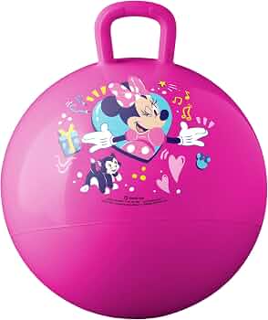 Hedstrom Hopper Ball, Jumping Ball for Kids, Minnie Mouse, 15″