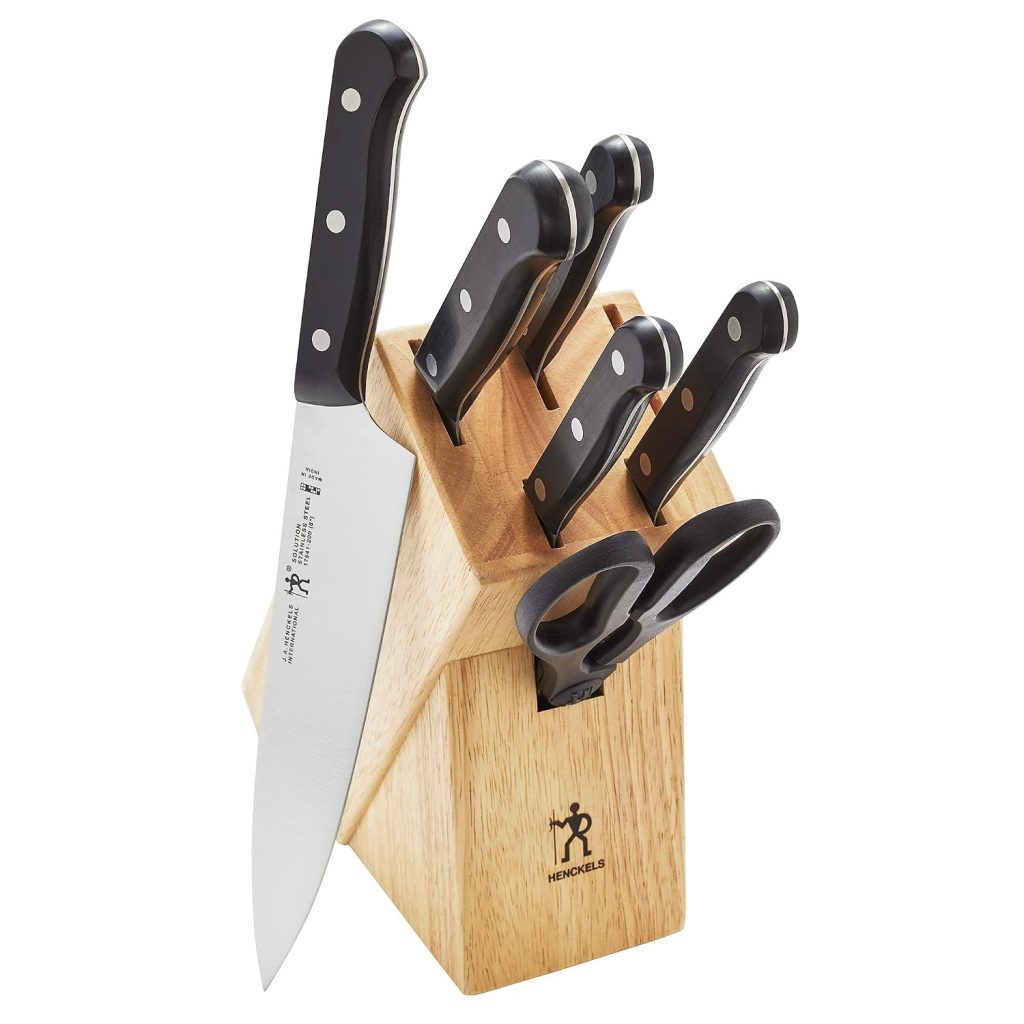 Henckels Solution 12-pc Knife Block Set – Cherry
