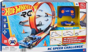 Hot Wheels RC Speed Challenge Track Set and Remote-Control Toy Car