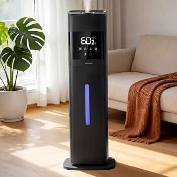 Humidifier Large Room, 2.1Gal/8L Cool Mist Humidifiers for Bedroom