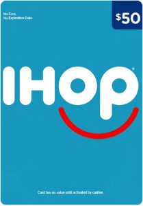 IHOP Physical Gift Card – $50