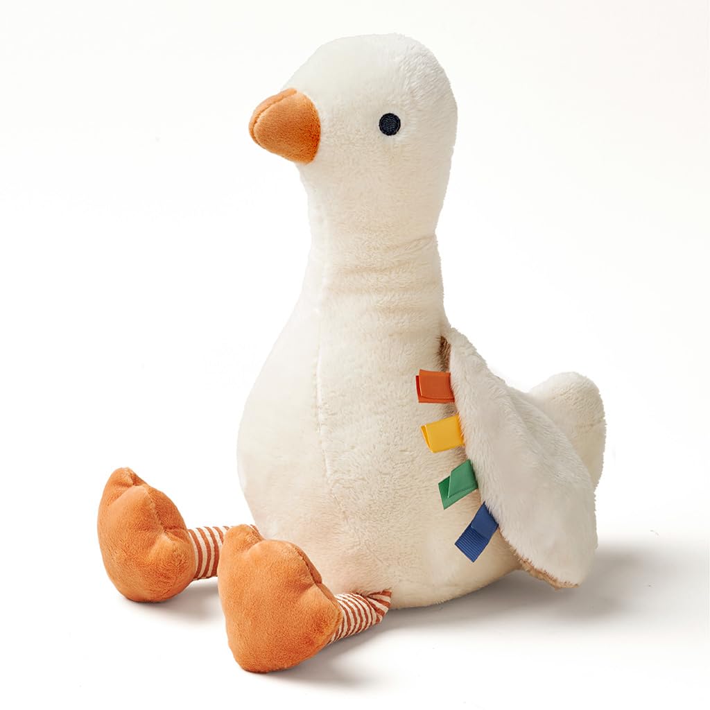 Itzy Ritzy Snuggles Plush Toy, Soft Stuffed Animal for All Ages (Goose)