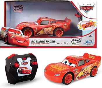 Jada – 203084038 Cars Lightning Mc Queen 1:24, 17 cm, +4 Years
