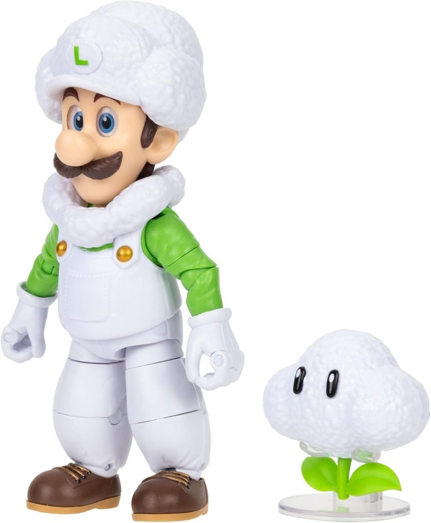 JAKKS Pacific Super Mario 5″ Figure Cloud Luigi