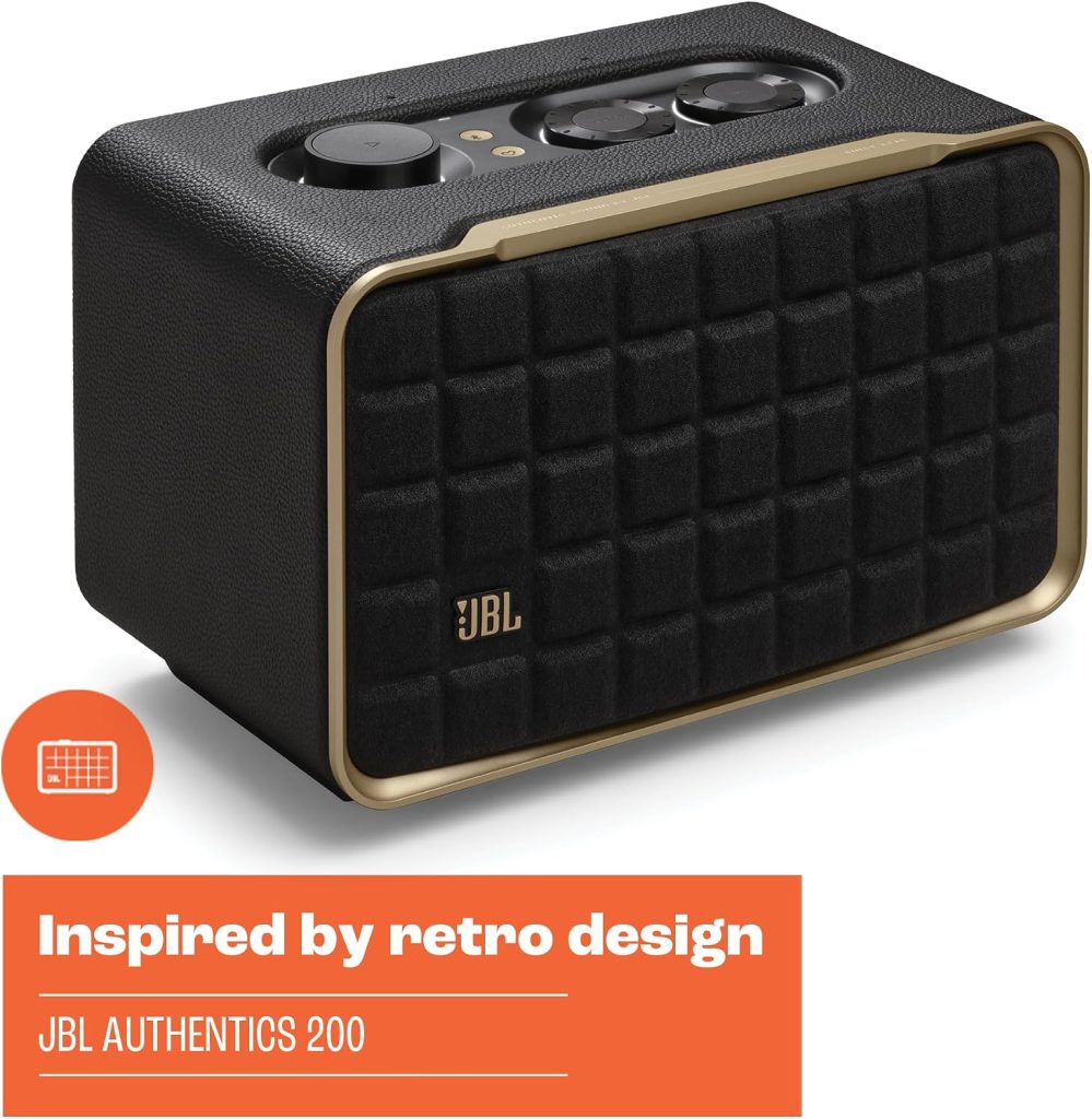 JBL Authentics 200 – Smart Home Speaker – Black