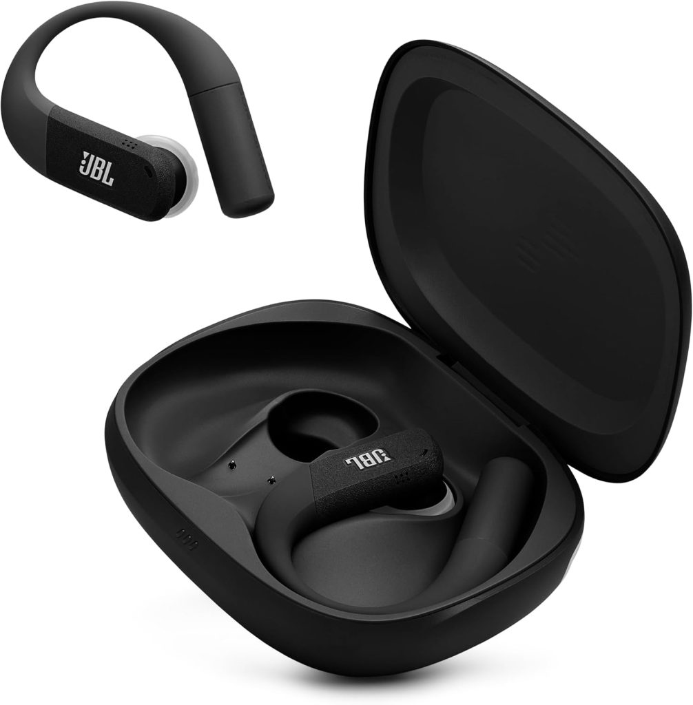 JBL Endurance Peak 4 – Wireless Noise Cancelling Sport Earbuds (Black/Grey)