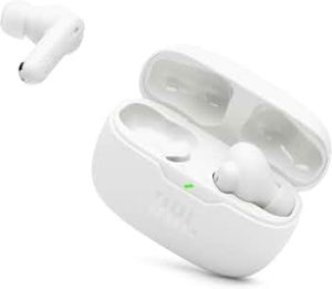 JBL Vibe Beam 2 – Noise Cancelling Earbuds – White