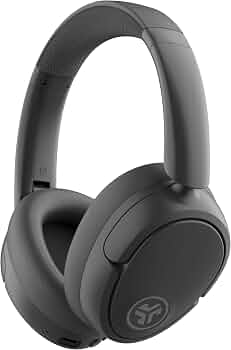 JLab JBuds Lux ANC Wireless Over-Ear Headphones, Graphite